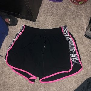 athletic shorts from PINK